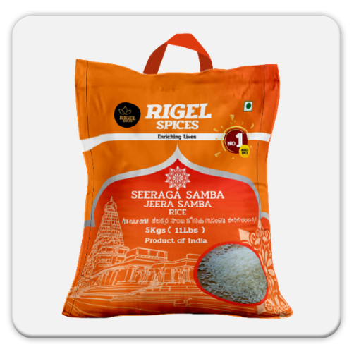 Seeraga Samba Rice 5kg Aromatic Aged Short Grain Rice – Golden Gate Brands